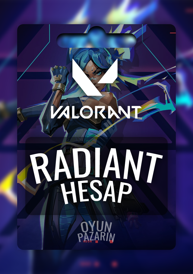 valorant random radiant hesap